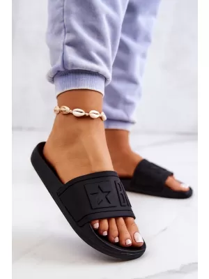 Модни дамски чехли BIG STAR DD274A271 BLACK Big Star Shoes