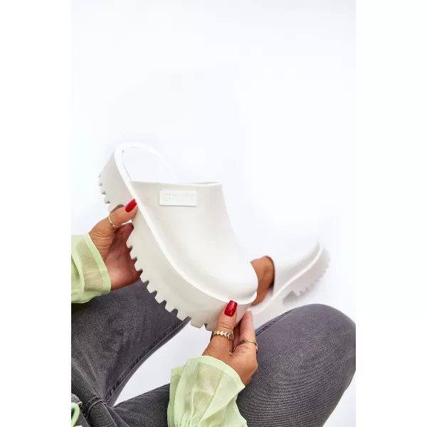  Дамски чехли BIG STAR NN274015 WHITE Big Star Shoes 