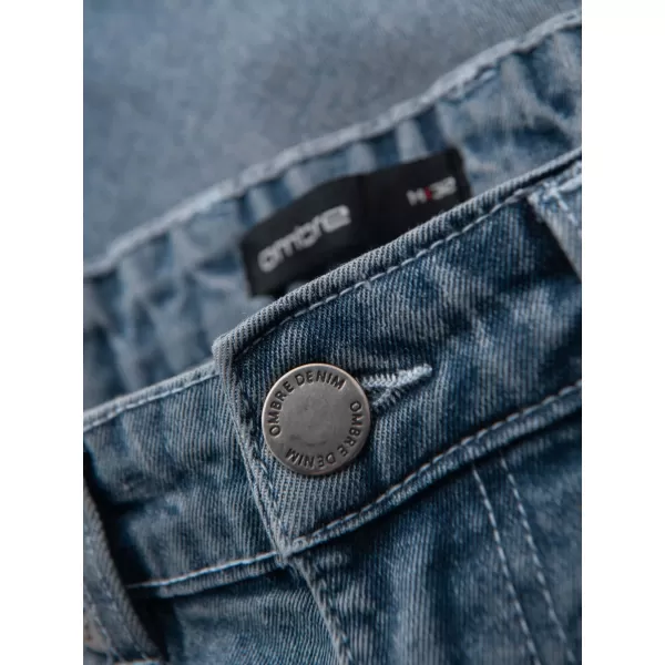  Къси панталони OMBRE OM-SRDS-0164 СВЕТЛО СИНЬО 