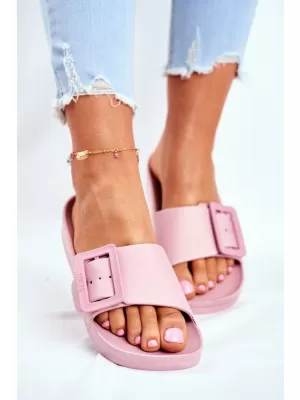 Дамски елегантни чехли BIG STAR FF274A389 PINK Big Star Shoes