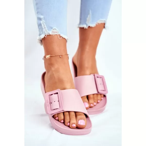  Дамски елегантни чехли BIG STAR FF274A389 PINK Big Star Shoes 