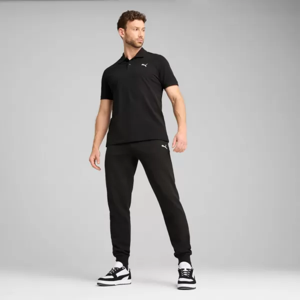  Мъжки спортен панталон PUMA ESS SWEATPANTS FL CL 682614-01 ЧЕРЕН 