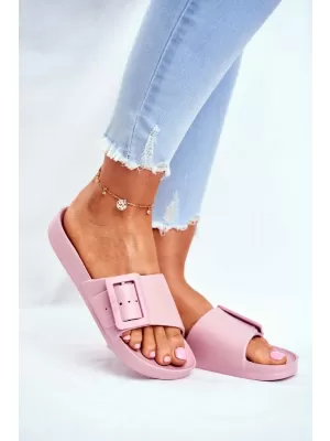 Дамски елегантни чехли BIG STAR FF274A389 PINK Big Star Shoes