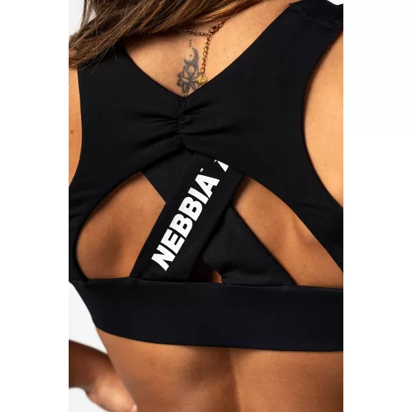  Спортен сутиен STRONG BEAUTY 424 ЧЕРЕН Nebbia 