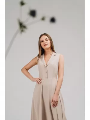 Рокля STYLOVE S409 БЕЖОВО