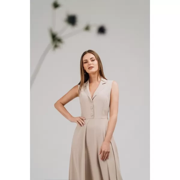  Рокля STYLOVE S409 БЕЖОВО 