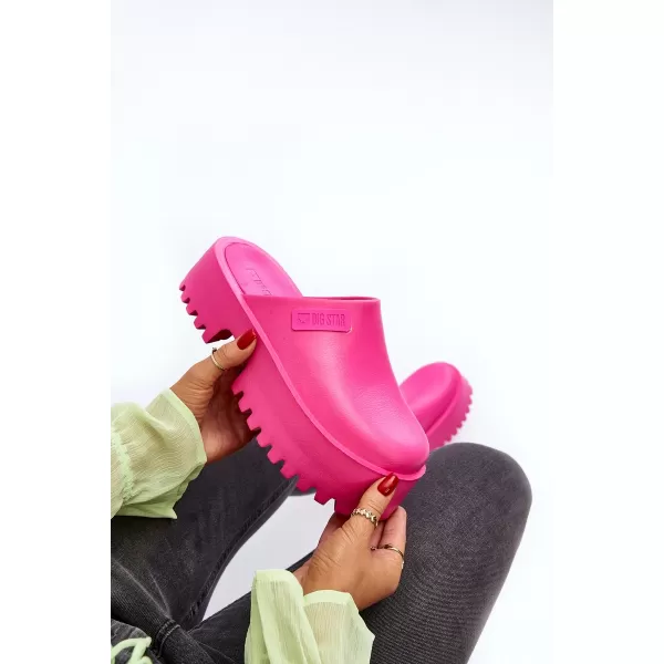  Дамски чехли BIG STAR NN274019 PINK Big Star Shoes 