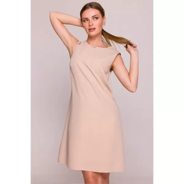  Рокля STYLOVE S408 БЕЖОВО 