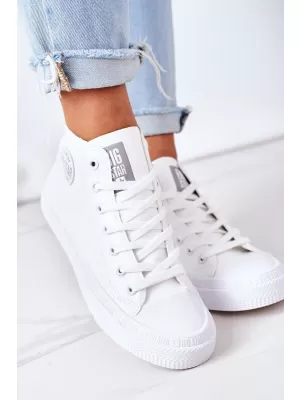 Дамски кожени боти BIG STAR GG274016 WHITE Big Star Shoes