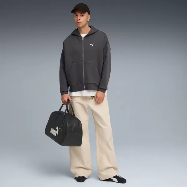  Мъжки суичър PUMA WARDROBE ESS BOXY FULL-ZIP HOODIE DK 632066-44 СИВО 