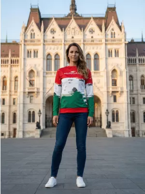 Дамски първокласен функционален суичър ALTISPORT VOJ/ALW036HU/MI01 ИВИЦИ