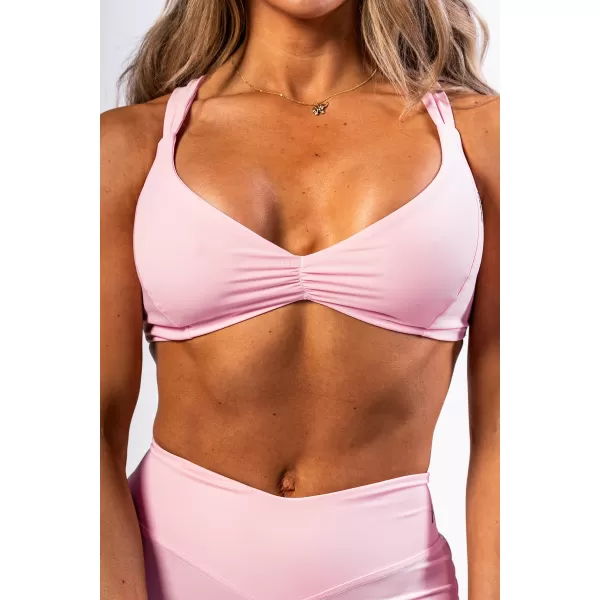  Спортен сутиен STRONG BEAUTY 424 РОЗОВ Nebbia 