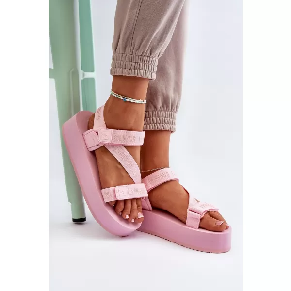  Дамски сандали BIG STAR NN274A533 PINK Big Star Shoes 
