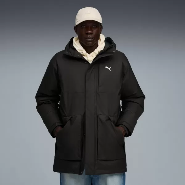  Мъжко яке PUMA PROTECTIVE HOODED DOWN PARKA 688380-01 ЧЕРЕН 