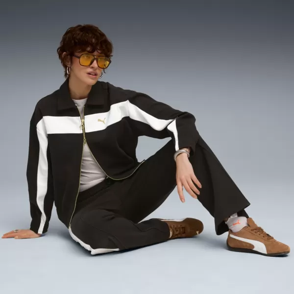  Дамско яке PUMA T7 RELAXED TRACK JACKET 632137-01 ЧЕРНО 
