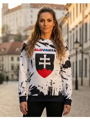 Дамски първокласен функционален суичър ALTISPORT VOJ/ALW036SL/MI01 АБСТРАКЦИЯ
