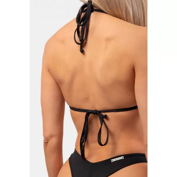  Класически триъгълни бикини - горнище 450 BLACK Nebbia 