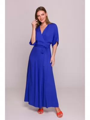 Рокля STYLOVE S406 СИНЬО