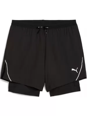 Къси панталони PUMA M RUN ULTRAWEAVE 2IN1 5"" SHORT​ 526635-01 ЧЕРНО