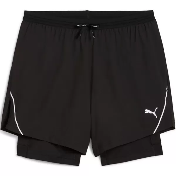  Къси панталони PUMA M RUN ULTRAWEAVE 2IN1 5"" SHORT​ 526635-01 ЧЕРНО 