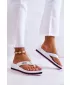 Дамски джапанки на клин BIG STAR JJ274A333 WHITE Big Star Shoes