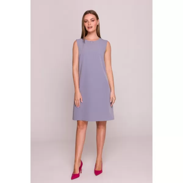  Рокля STYLOVE S408 ГЪЛЪБОВО СИВО 