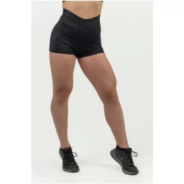  Дамски компресионни шорти с висока талия INTENSE Leg Day 832 BLACK Nebbia 