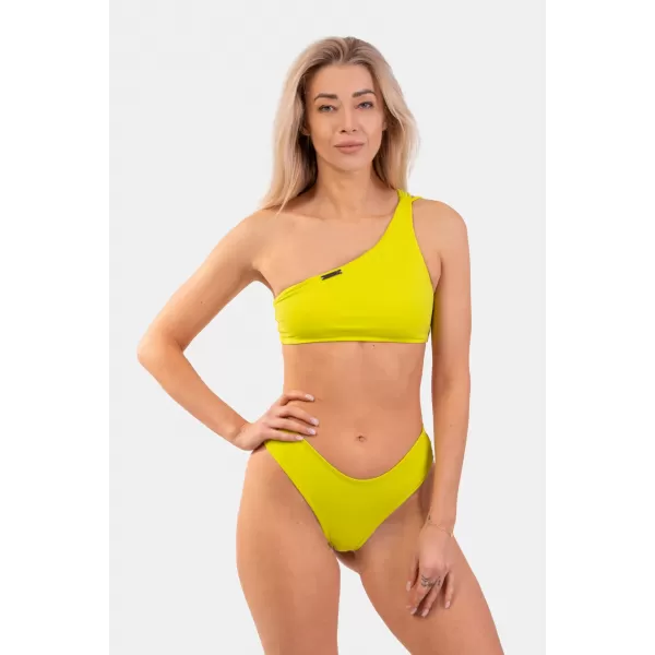  Бикини с едно рамо Bandeau - горна част 448 GREEN Nebbia 