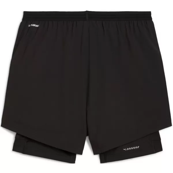  Къси панталони PUMA M RUN ULTRAWEAVE 2IN1 5"" SHORT​ 526635-01 ЧЕРНО 