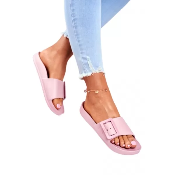  Дамски елегантни чехли BIG STAR FF274A389 PINK Big Star Shoes 