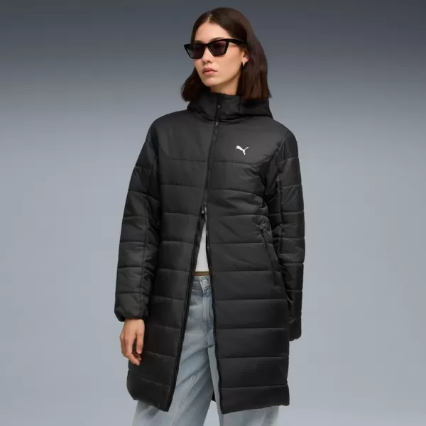  Дамско палто PUMA ESS HOODED PADDED PARKA 685232-01 ЧЕРЕН 
