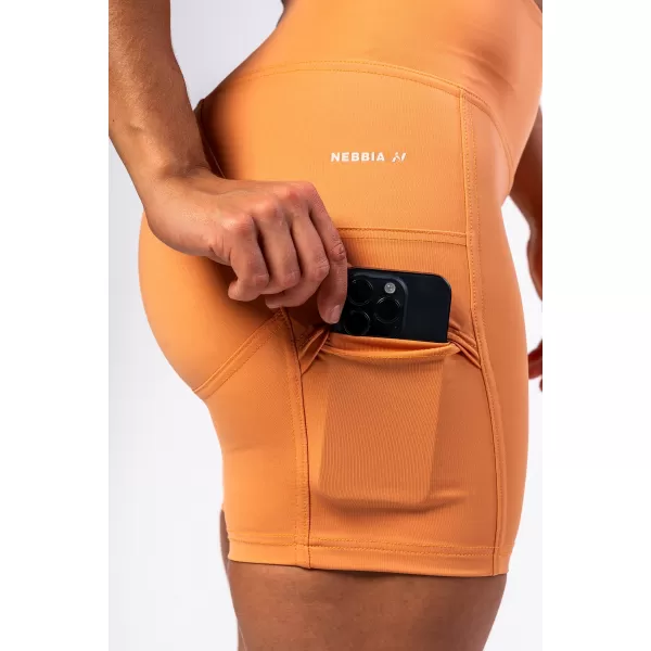  Велосипедки с висока талия ELITE 467 ORANGE Nebbia 