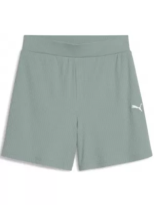 Дамски къси панталони PUMA ESS ELEVATED SHORTS 685026_30 ЗЕЛЕНА ЛУНА