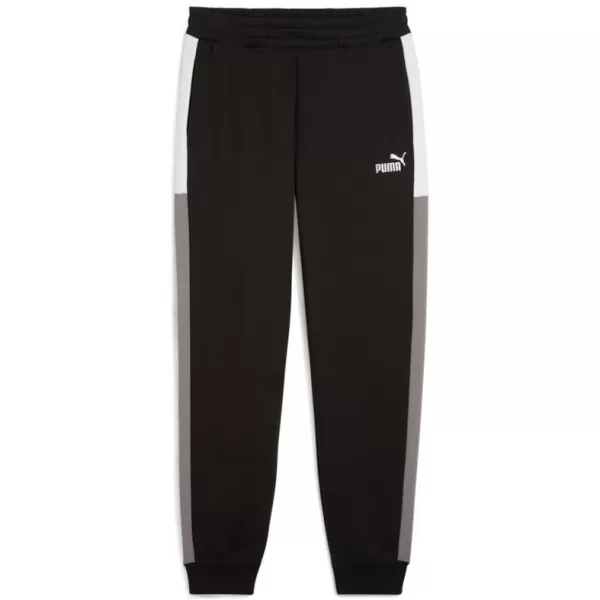  Мъжки спортен панталон PUMA ESS BLOCK SWEATPANTS FL CL 684688-01 ЧЕРЕН 