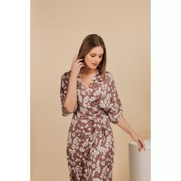  Рокля STYLOVE S405 КАФЯВО 