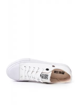 Дамски маратонки BIG STAR AA274010 WHITE Big Star Shoes