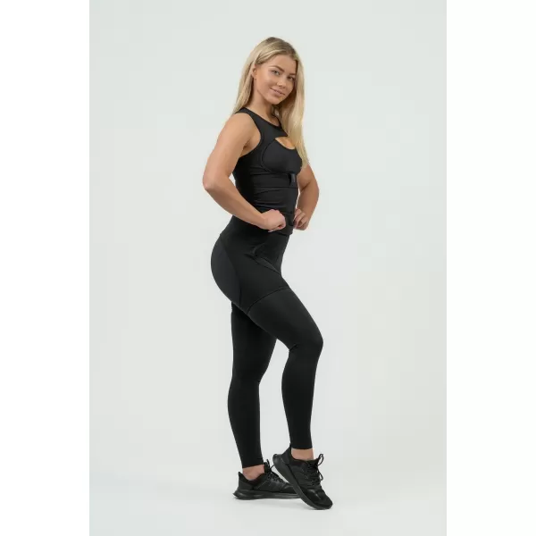  Дамски спортен клин с мрежа INTENSE Mesh 838 BLACK Nebbia 