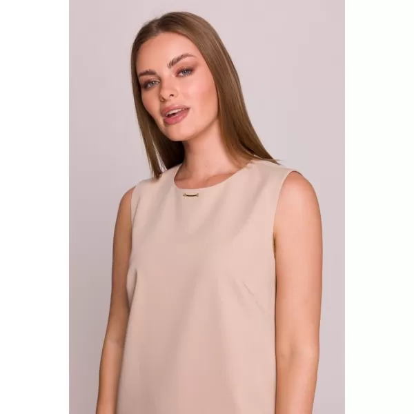  Рокля STYLOVE S408 БЕЖОВО 