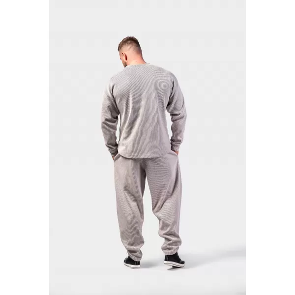  Голям суичър без качулка SIGNATURE 797 LIGHT GREY Nebbia 