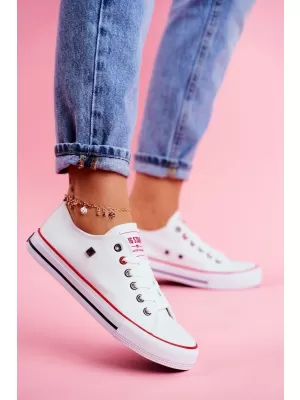 Дамски маратонки BIG STAR T274022 WHITE Big Star Shoes