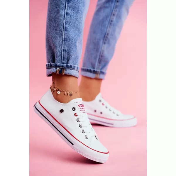  Дамски маратонки BIG STAR T274022 WHITE Big Star Shoes 