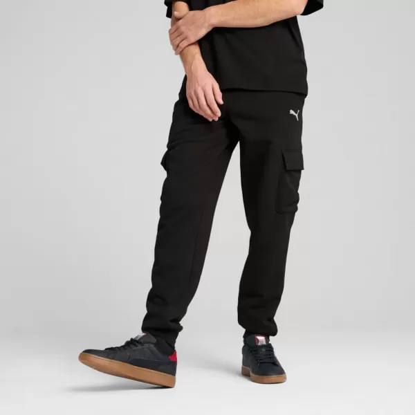  Мъжки спортен панталон PUMA ESS CARGO PANTS FL CL 682656-01 ЧЕРЕН 