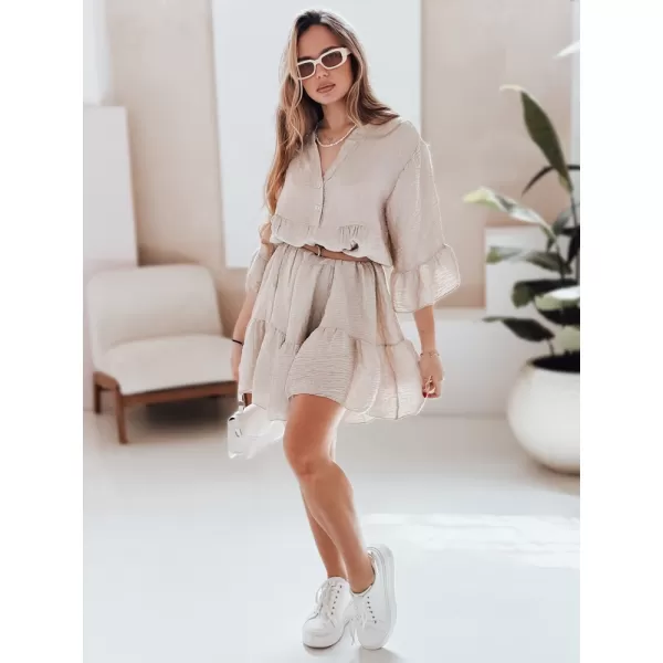  Рокля DSTREET LYVONNE EY2615 БЕЖОВО 