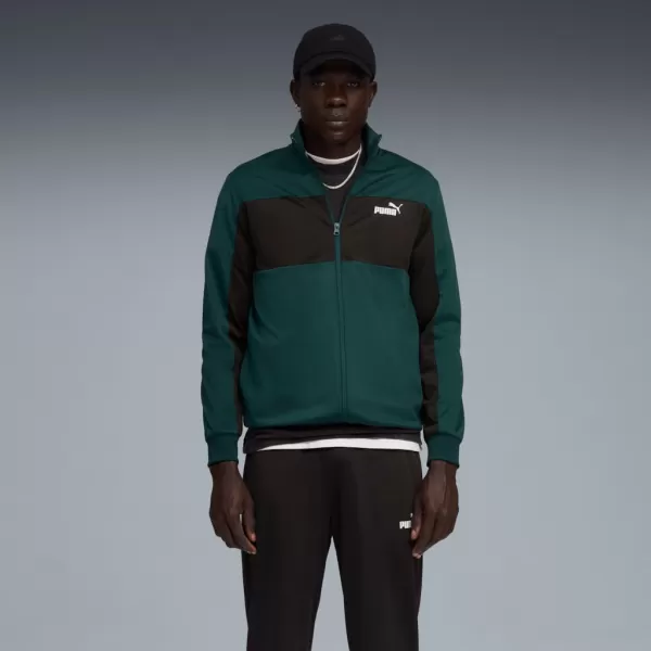  Мъжки комплект PUMA POLY COLORBLOCK SUIT 687304-75 ЗЕЛЕНО 