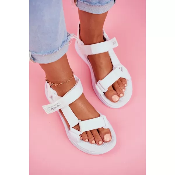  Дамски сандали BIG STAR FF274A603 WHITE Big Star Shoes 