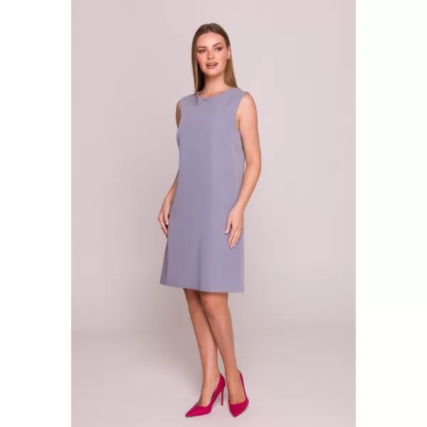  Рокля STYLOVE S408 ГЪЛЪБОВО СИВО 
