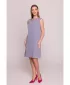Рокля STYLOVE S408 ГЪЛЪБОВО СИВО