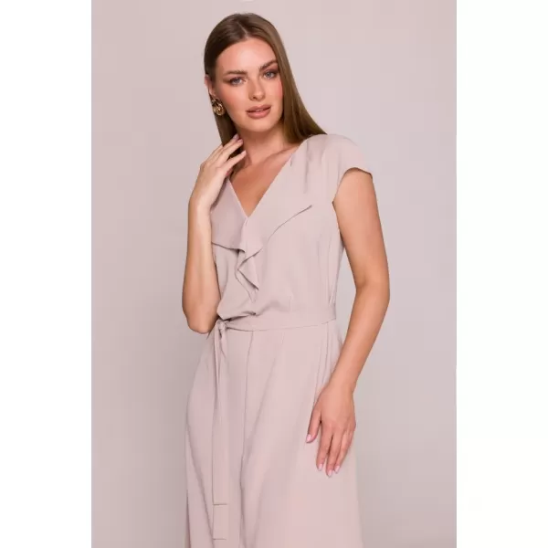  Рокля STYLOVE S411 БЕЖОВО 