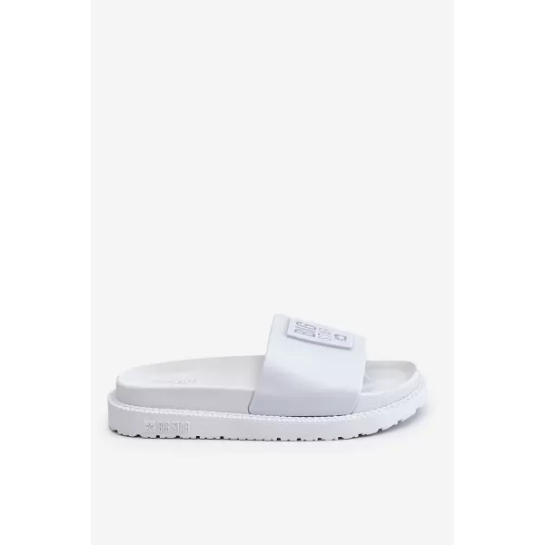  Дамски чехли BIG STAR LL274428 WHITE Big Star Shoes 