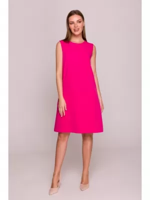 Рокля STYLOVE S408 РОЗОВО